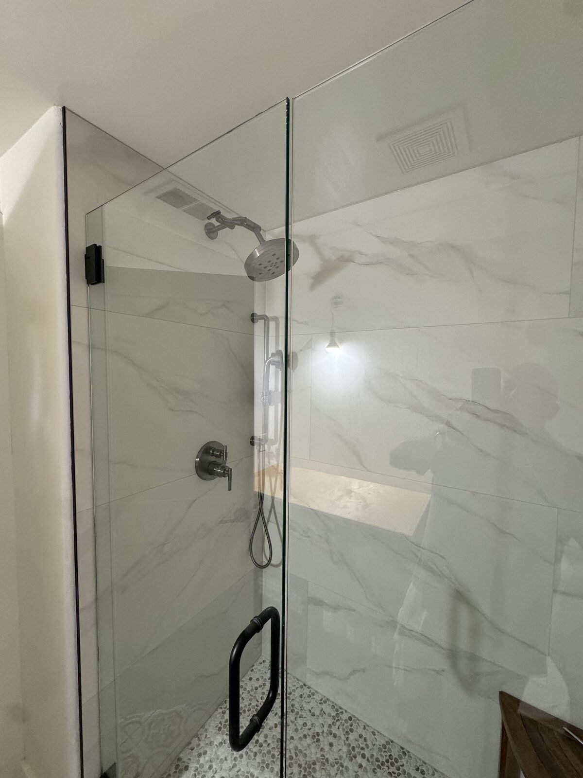 Custom bathroom vanity and tile Reno NV by RCV Construction
